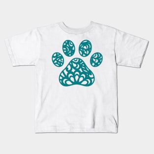 Dog Paw Kids T-Shirt